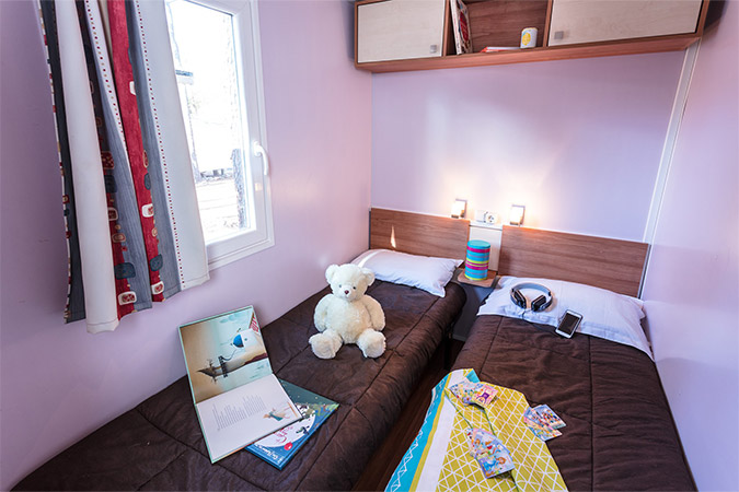 chambre d'enfant du mobil-home Classic