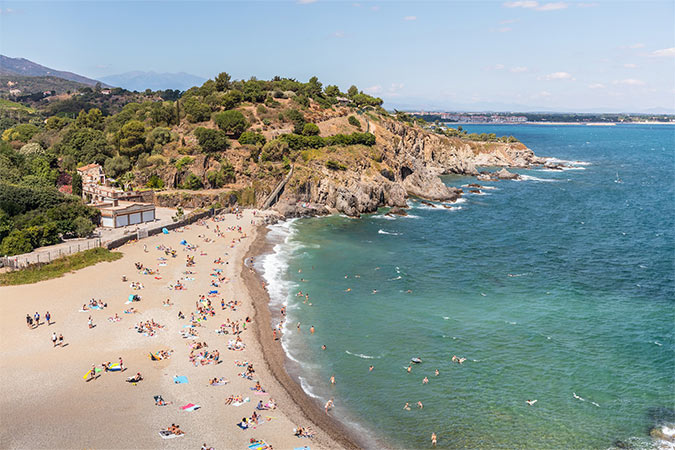 découverte de la plage d'Argelès-sur-Mer