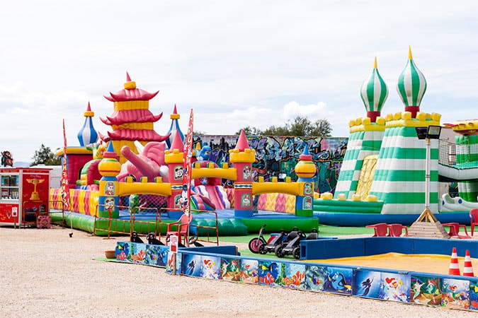 parc de loisirs proche du camping La Palmeraie