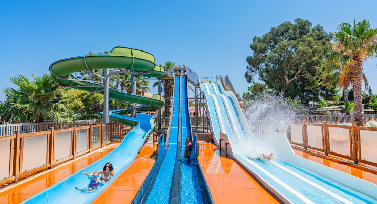espace aqua, camping la palmeraie