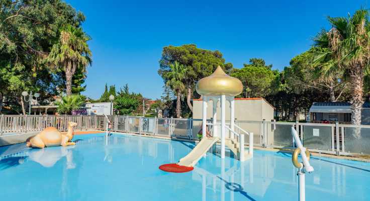 espace aqua, camping la palmeraie
